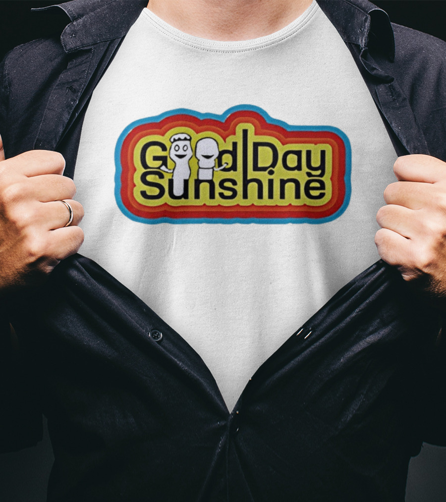 Good Day Sunshine Eric Edgar Anderson Retro Characters T-Shirt
