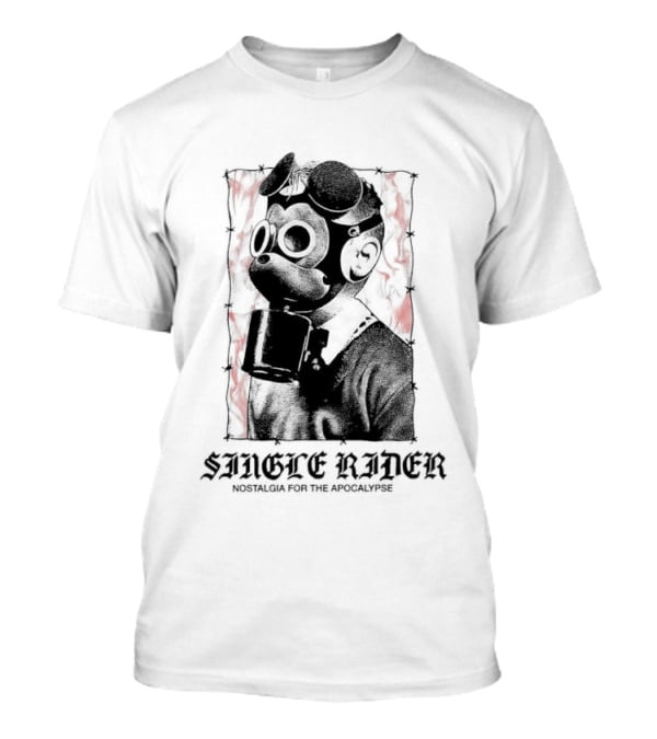 Smoke Rides Walt Disney's Gas Mask Nostalgia For The Apocalypse Halloween T-Shirt