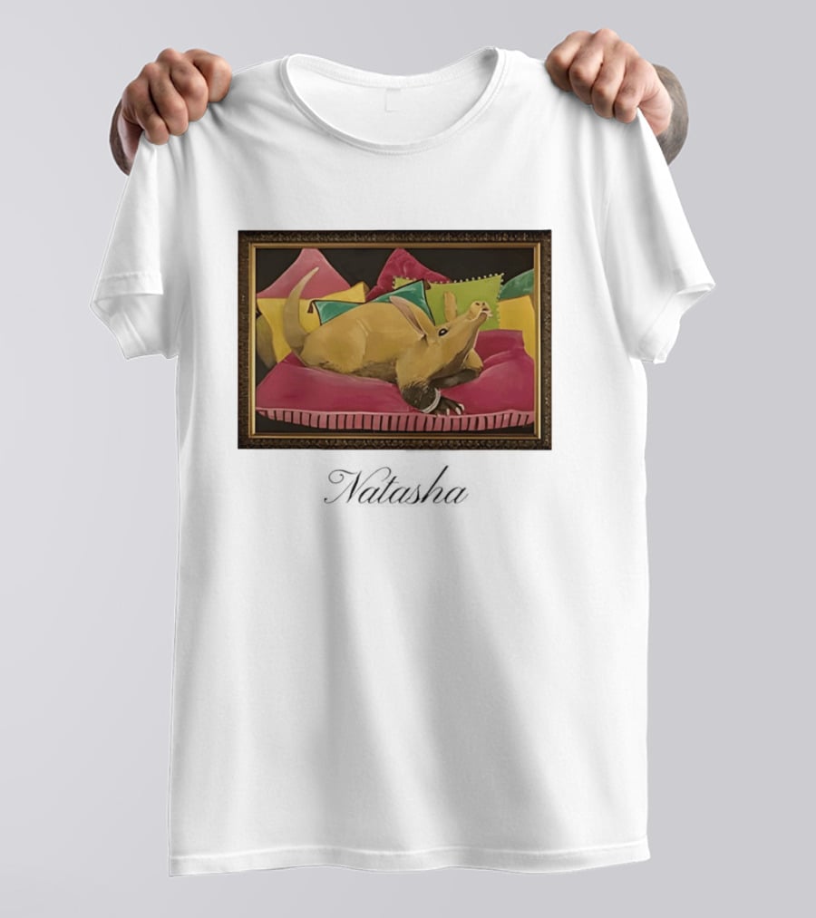 Natasha Painting Photo Flame Armadillo On Pillows Framed T-Shirt