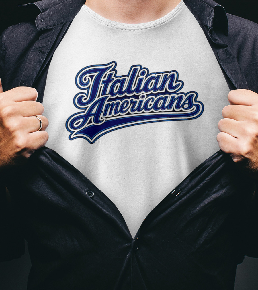 Italian Americans 2026 Baseball T-Shirt