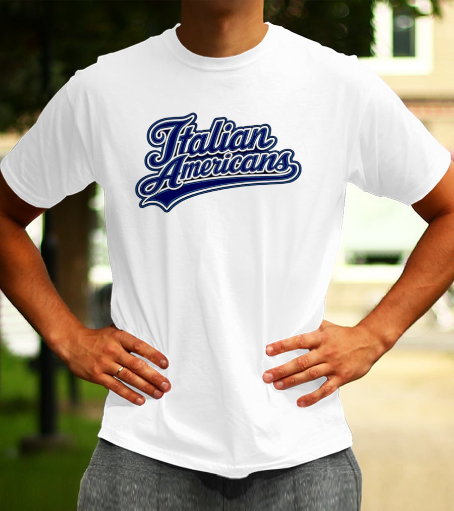 Italian Americans 2026 Baseball T-Shirt