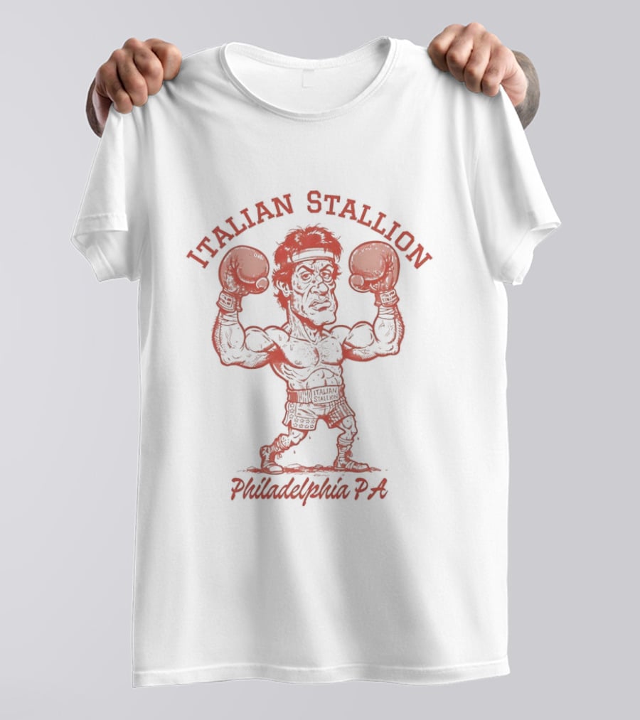 Italian Stallion Rocky Balboa Philadelphia PA Boxing T-Shirt