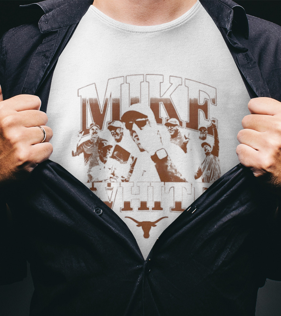 Mike White Texas Longhorns Baseball Coach T-Shirt