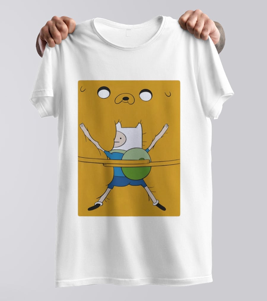 Adventure Time Finn And Jake Bro Hug T-Shirt