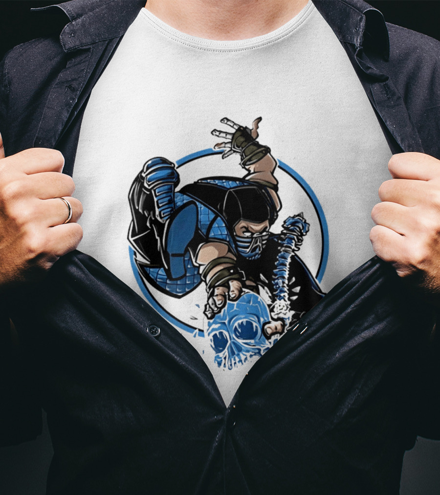 Sub Zero Mortal Kombat X Venom Amazing Spider Man 300 Cover T-Shirt