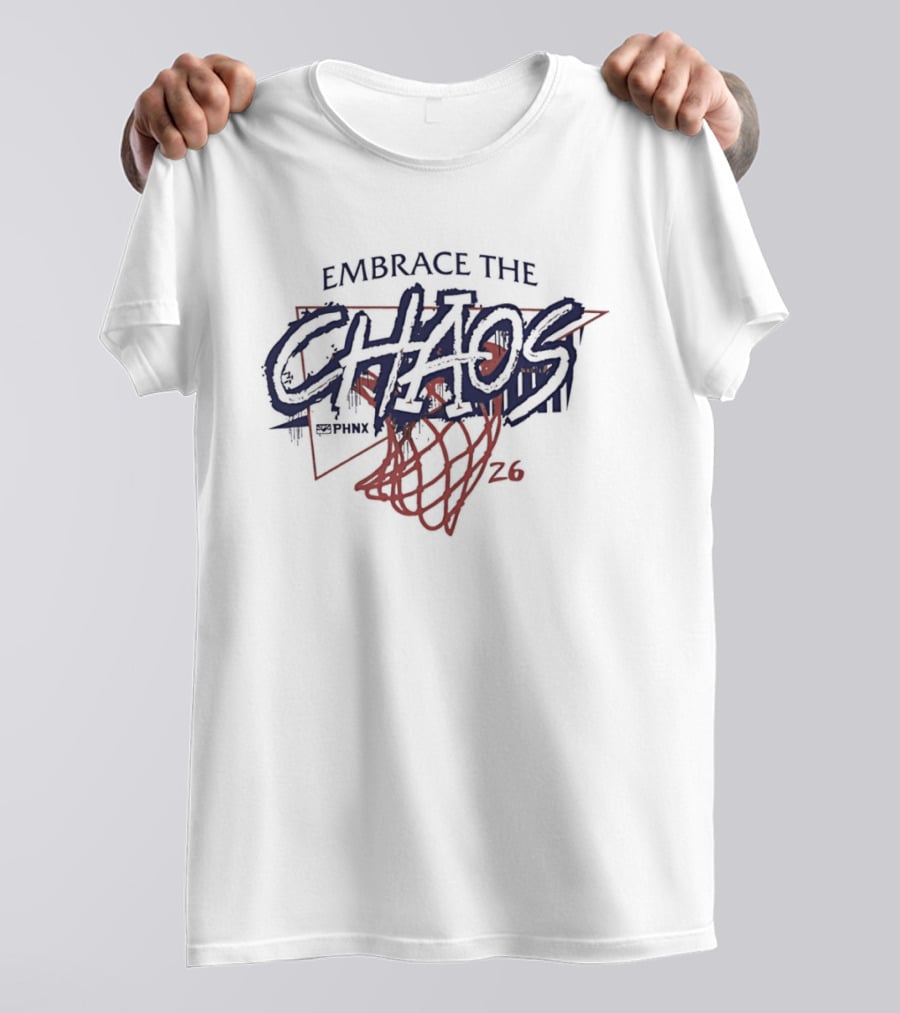 PHNX Embrace The Chaos Phoenix Suns Basketball 2026 T-Shirt
