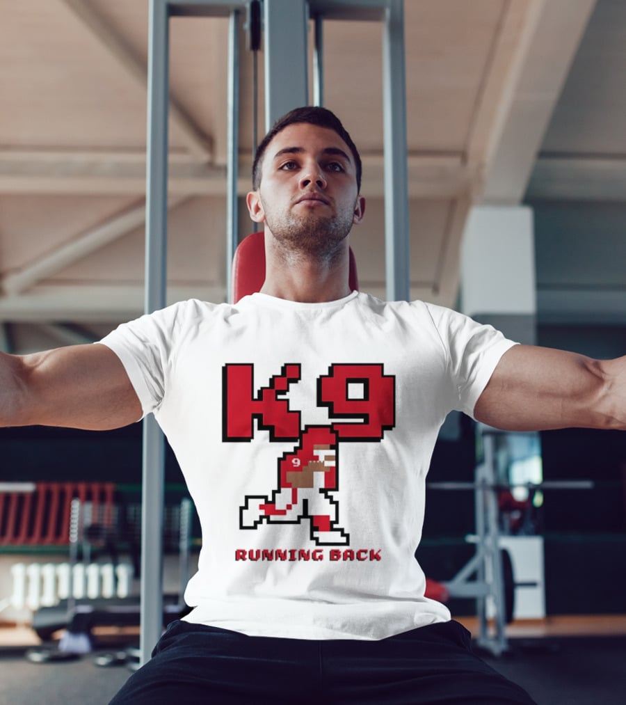 Kenneth Walker III K9 Running Back Pixel Art Kansas City Chiefs T-Shirt