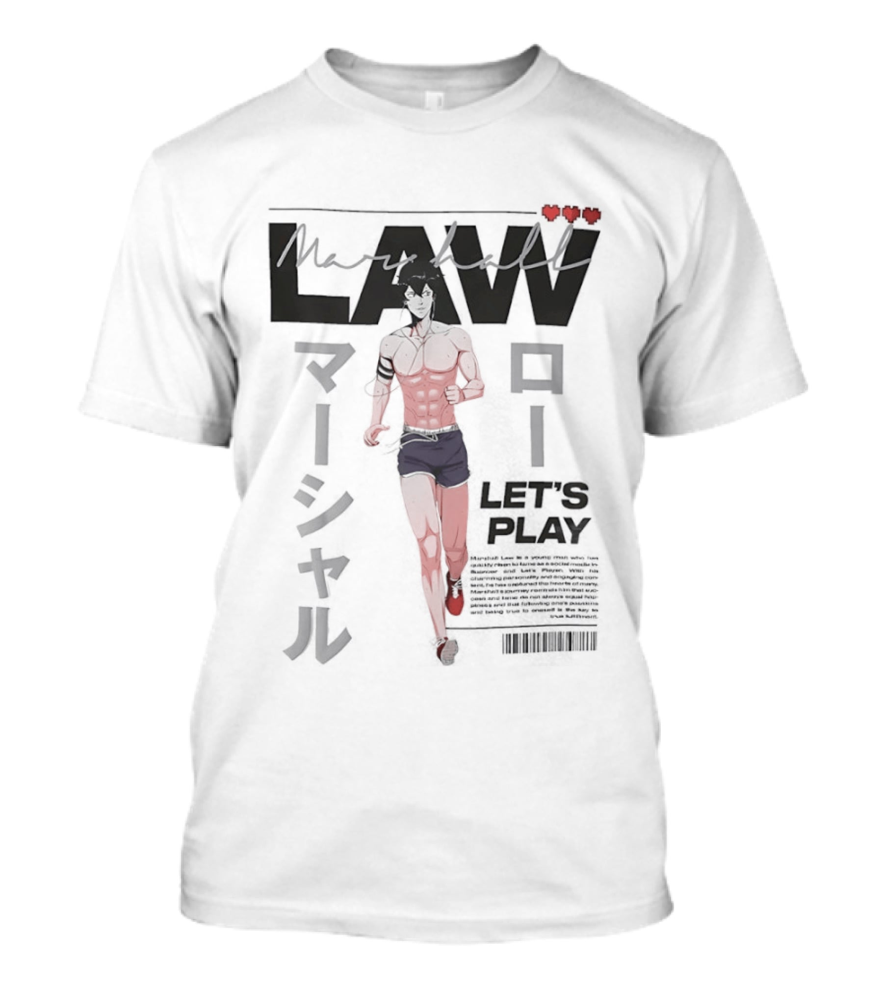 LAW LET'S PLAY Magazine Cover T-Shirt