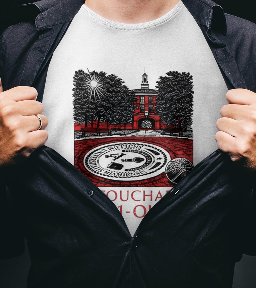 Miami RedHawks Untouchable 31 OH Historic Seal And Building T-Shirt