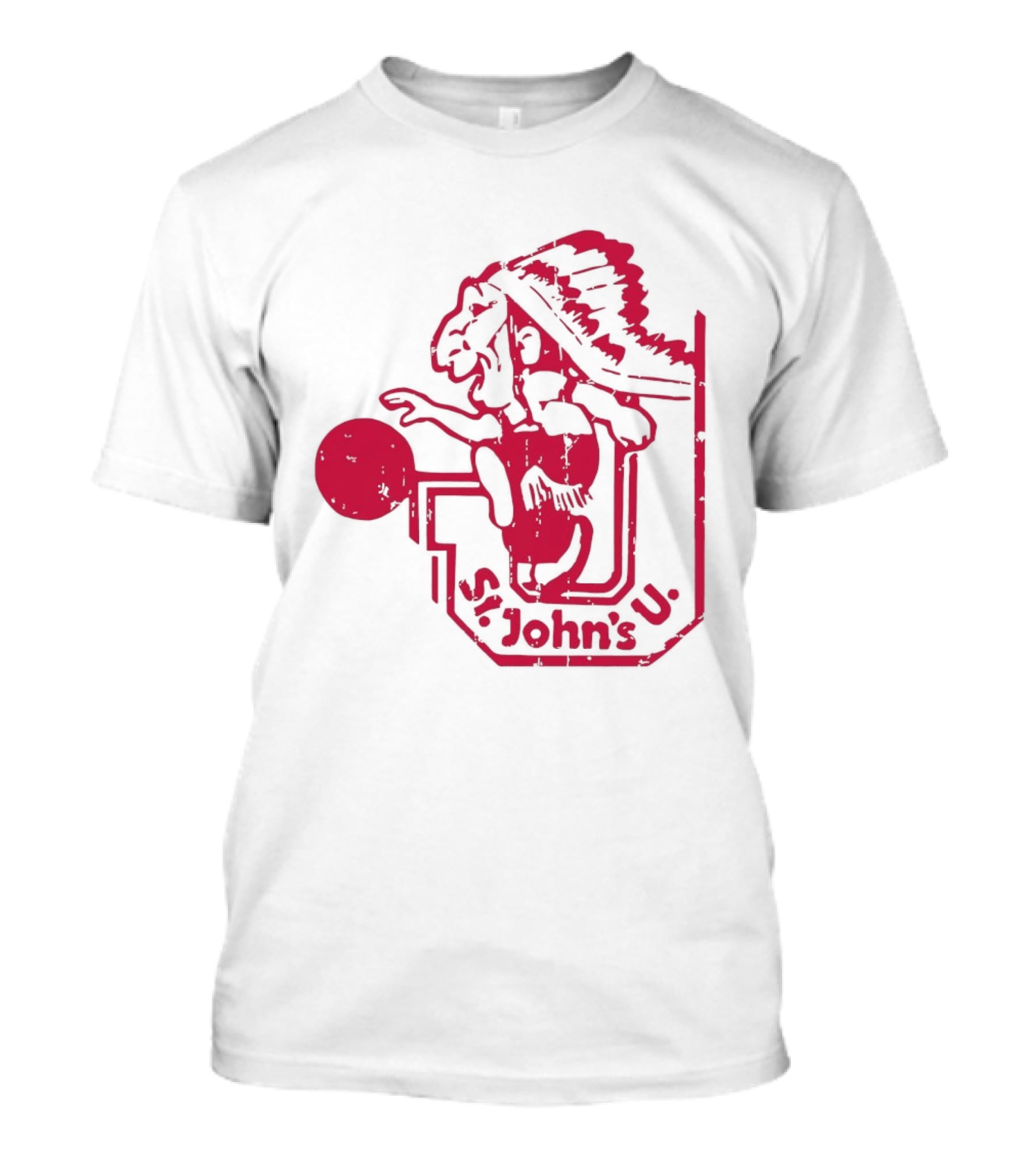 St John's University 1974 1988 Basketball T-Shirt