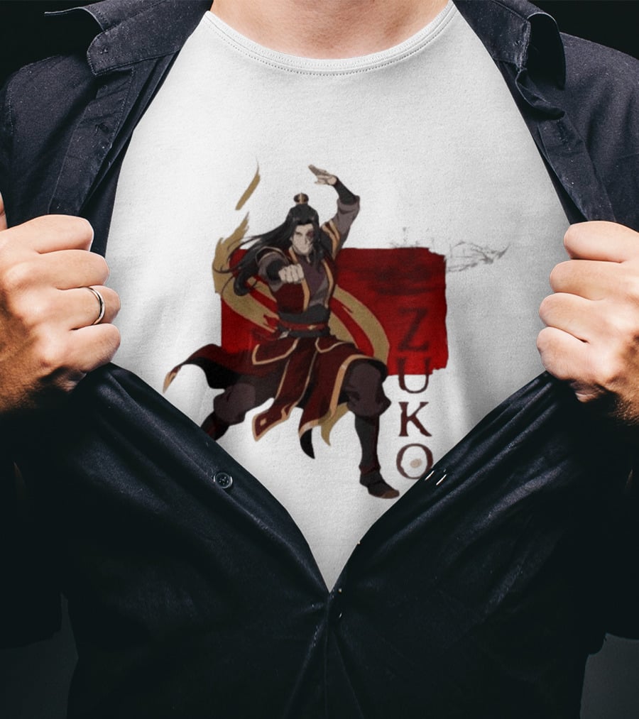 Complex Pop Avatar The Last Airbender Zuko Firebending First Look T-Shirt