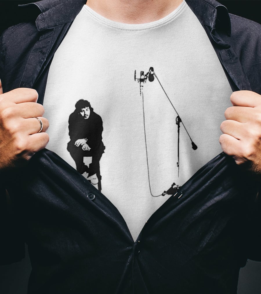 Jack Harlow Sitting Beside Microphone Come Home The Miss You T-Shirt