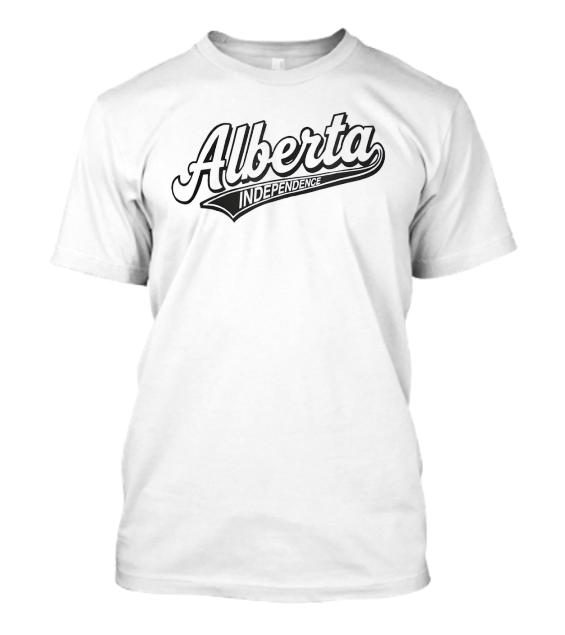 Alberta Independence Movement Bold Script T-Shirt