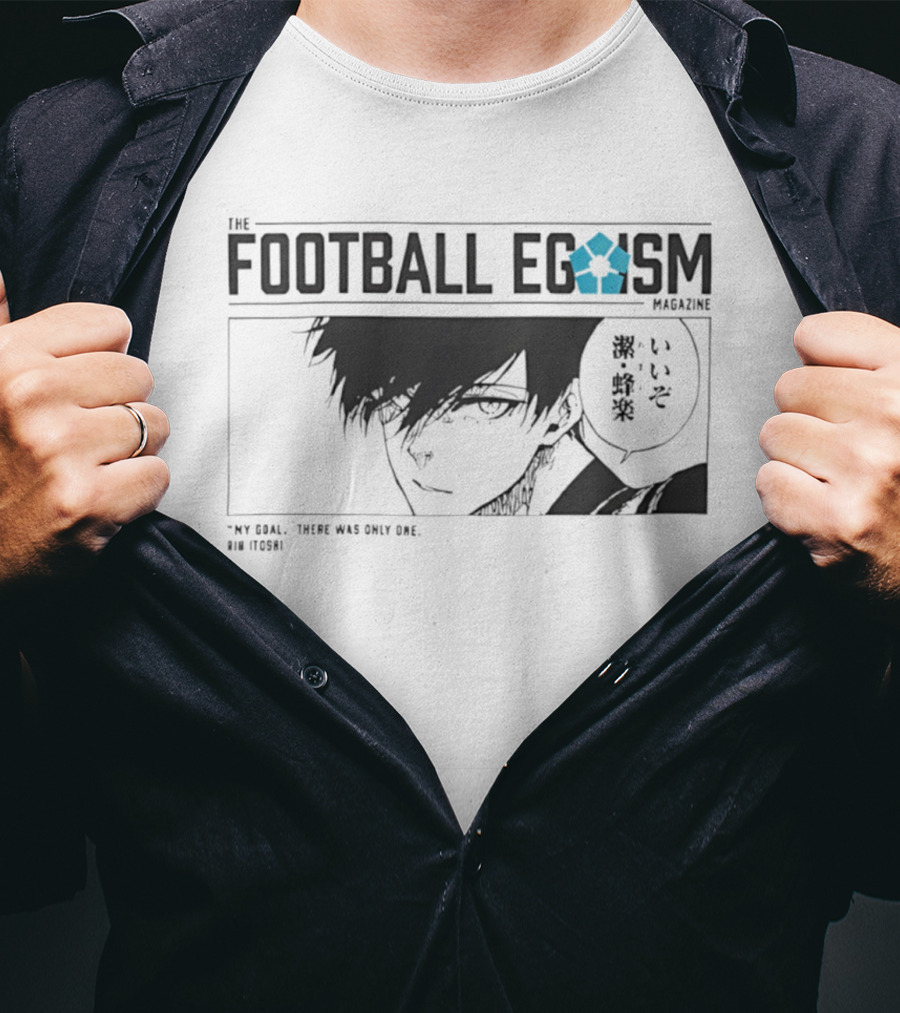Blue Lock The Football Racism Magazine And T-Shirt