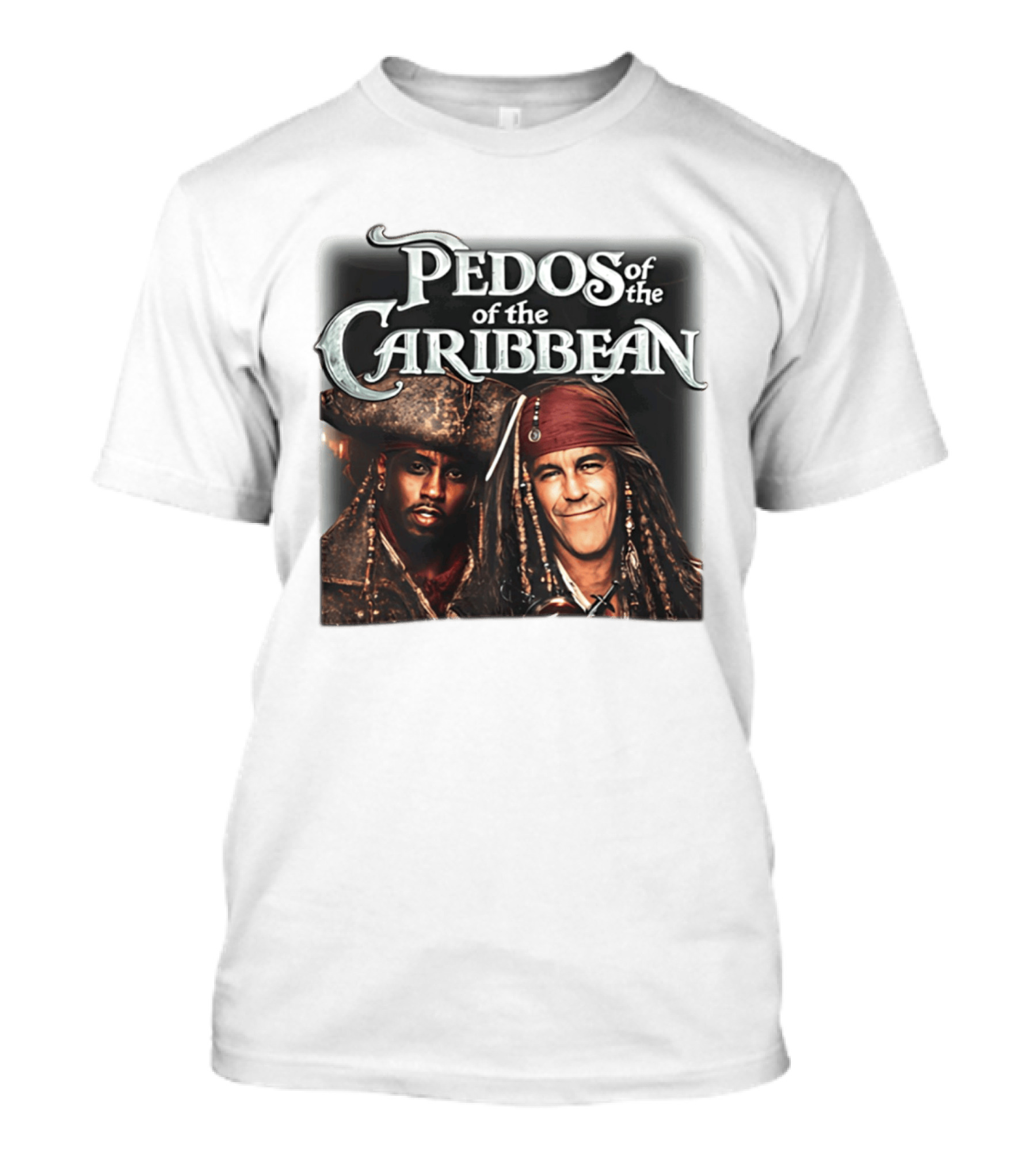Pedos Of The Carribean Epstein Diddy T-Shirt