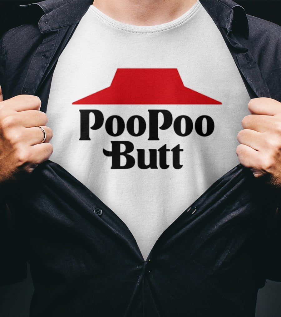 PooPoo Butt Pizza Hut T-Shirt