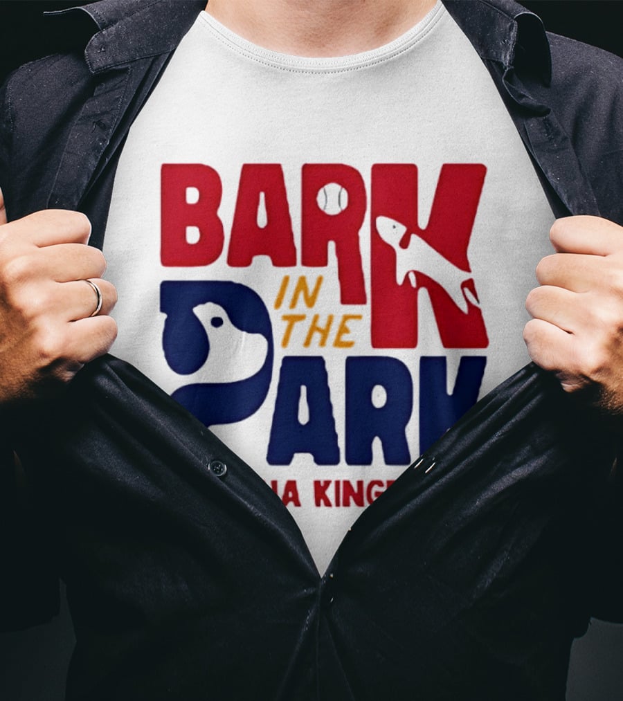 Kenosha Kingfish Bark In The Park Event With Playful Dog And Fish T-Shirt