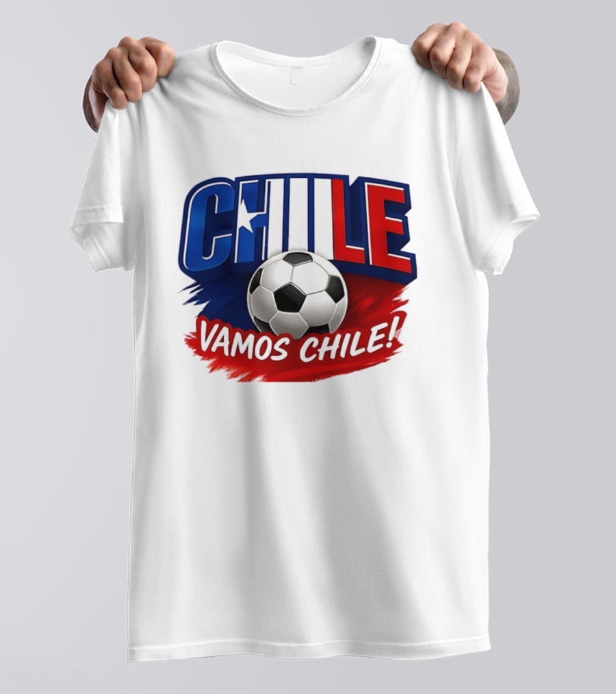 Chile Vamos Chile Soccer Enthusiast Spirit T-Shirt