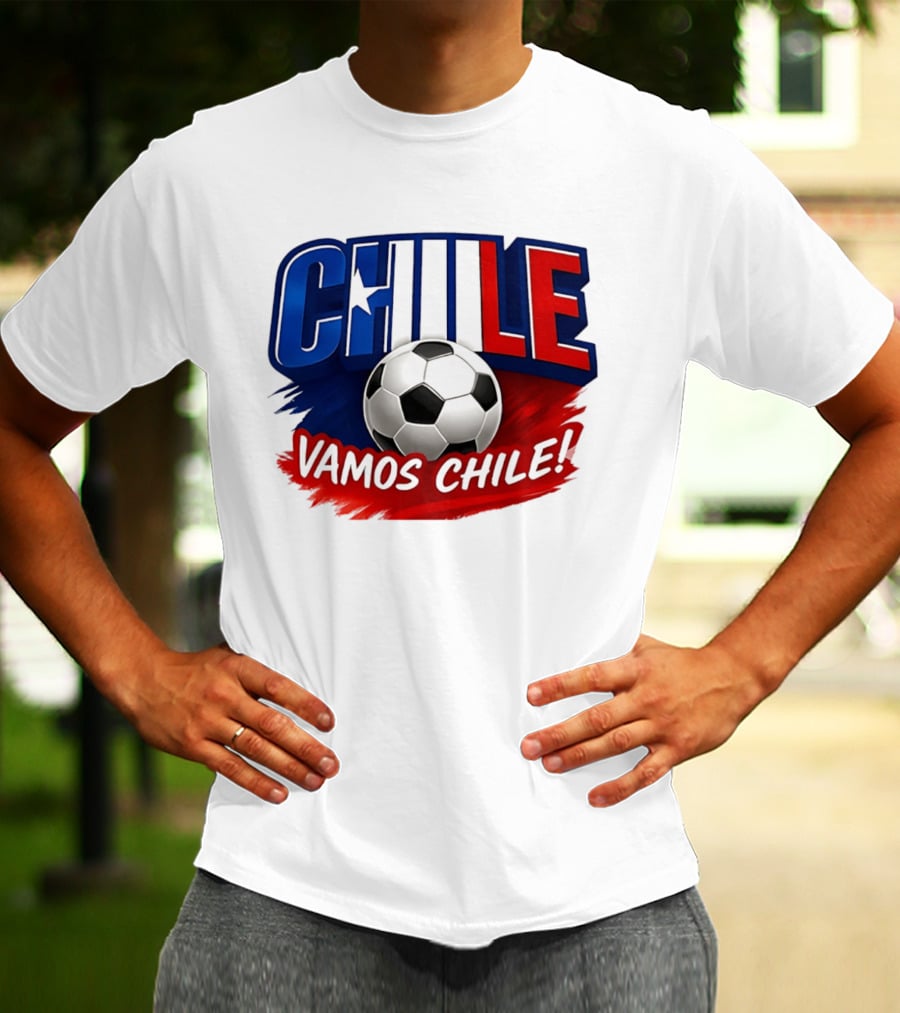 Chile Vamos Chile Soccer Enthusiast Spirit T-Shirt