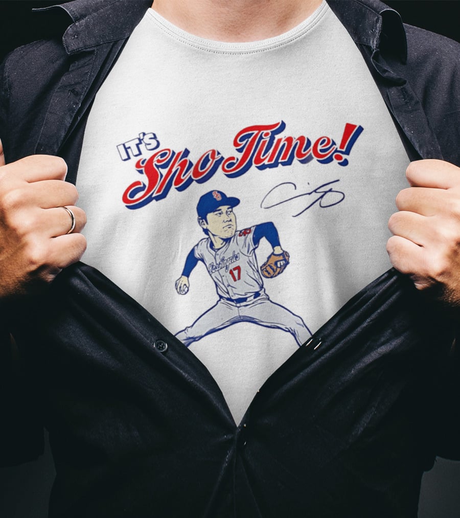 Los Angeles Shohei Ohtani It's ShoTime Dodgers 17 T-Shirt