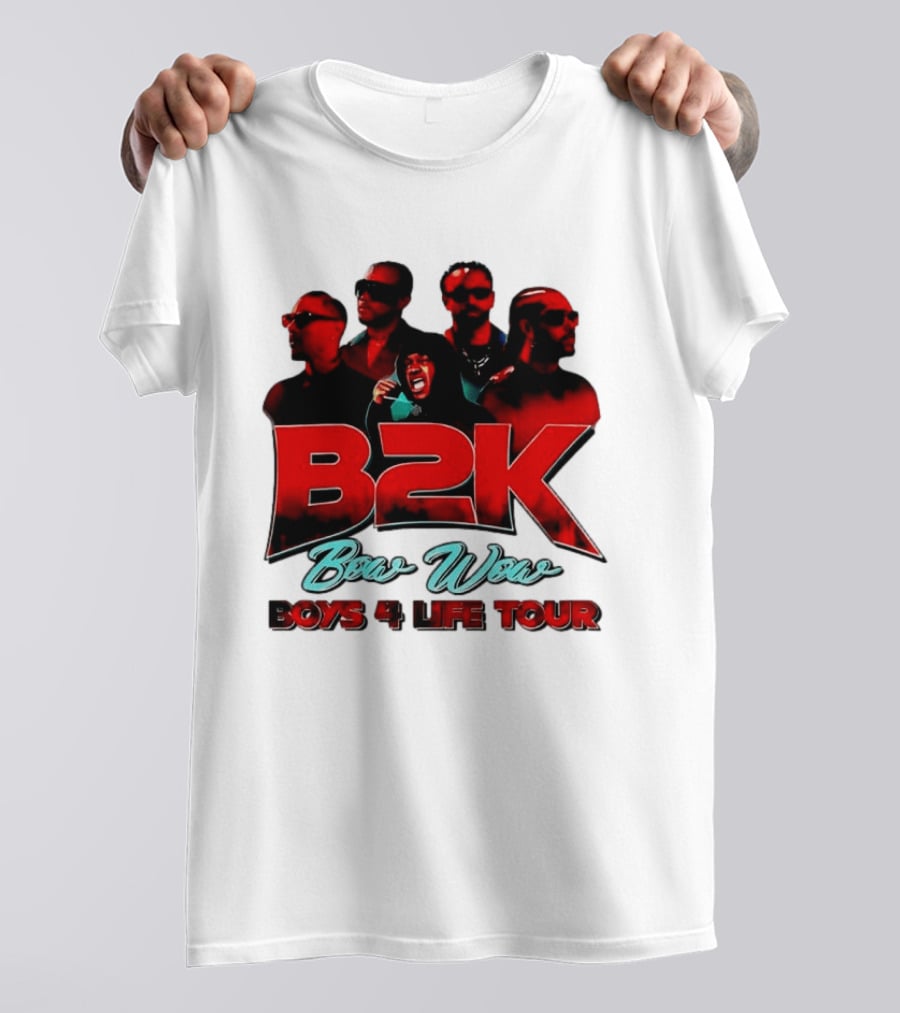 B2K Bow Wow Boys 4 Life Tour 2026 Concert T-Shirt