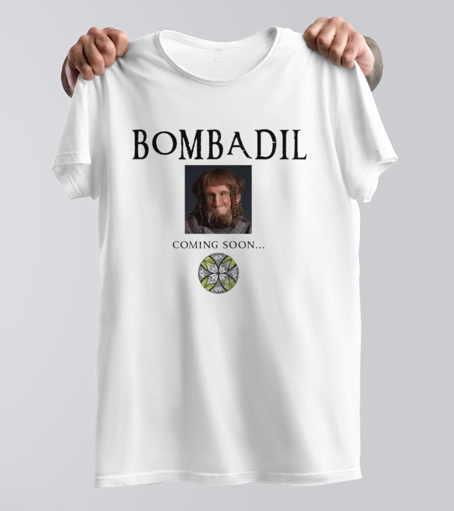 Bombadil Coming Soon Medieval Character With Celtic T-Shirt