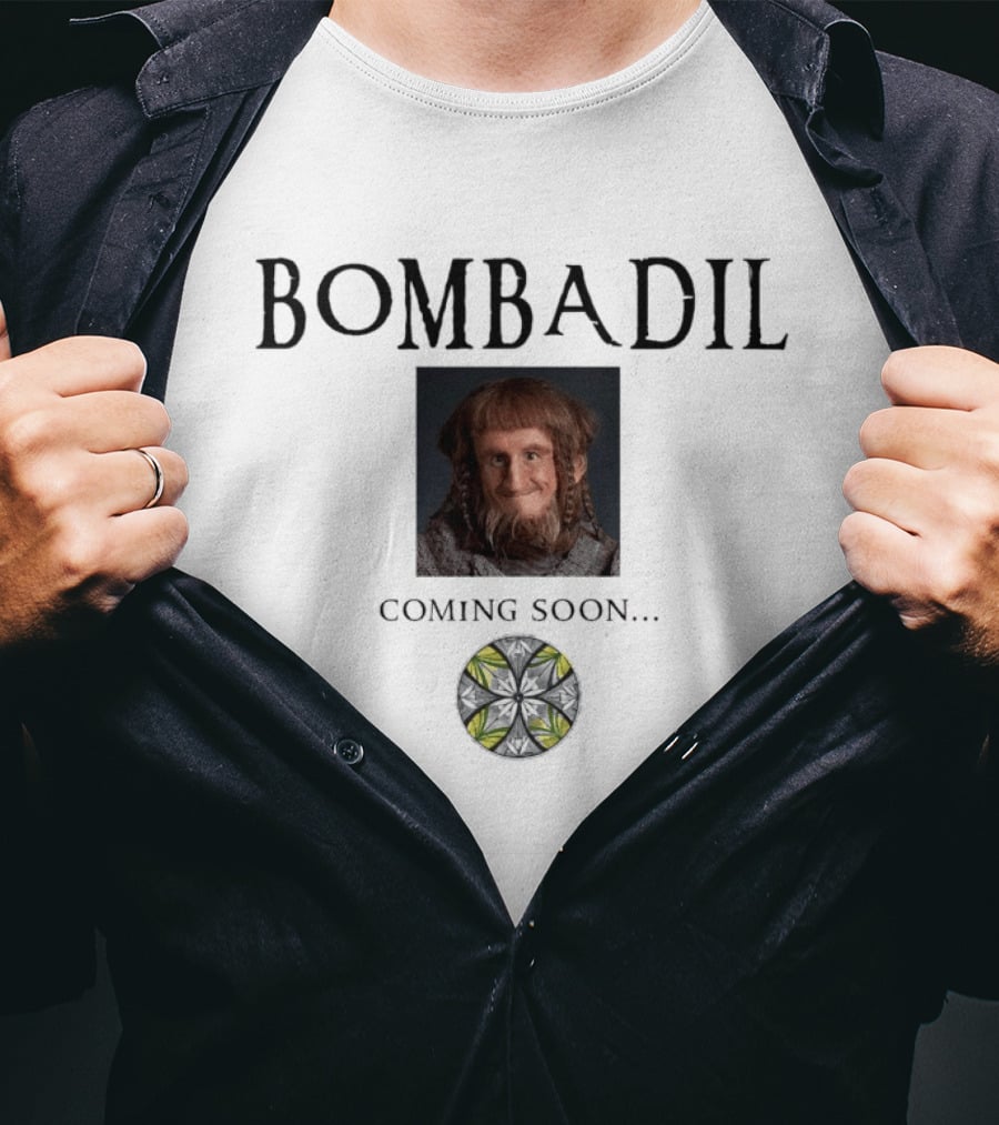Bombadil Coming Soon Medieval Character With Celtic T-Shirt