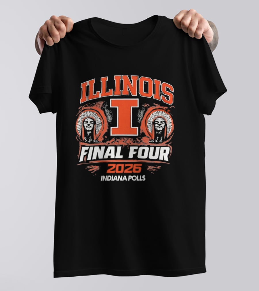 Illinois Final Four 2023 Indiana Pols Fighting Illini T-Shirt