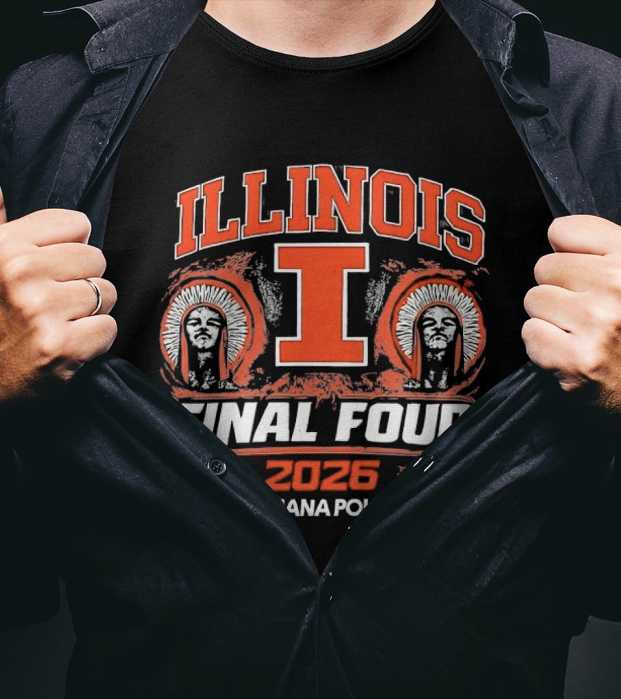 Illinois Final Four 2023 Indiana Pols Fighting Illini T-Shirt