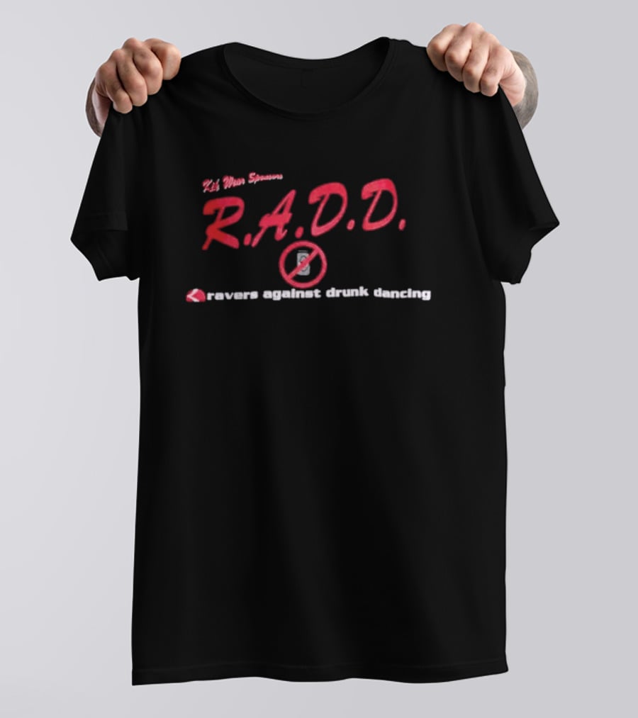 DJ Mom Jeans R.A.D.D Ravers Against Drunk Dancing T-Shirt