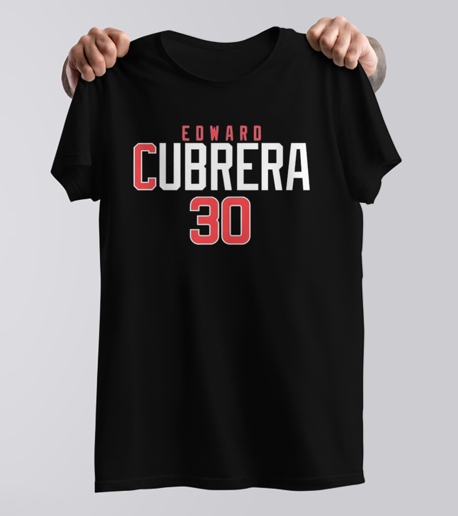 Edward Cubrera 30 Chicago Cubs T-Shirt