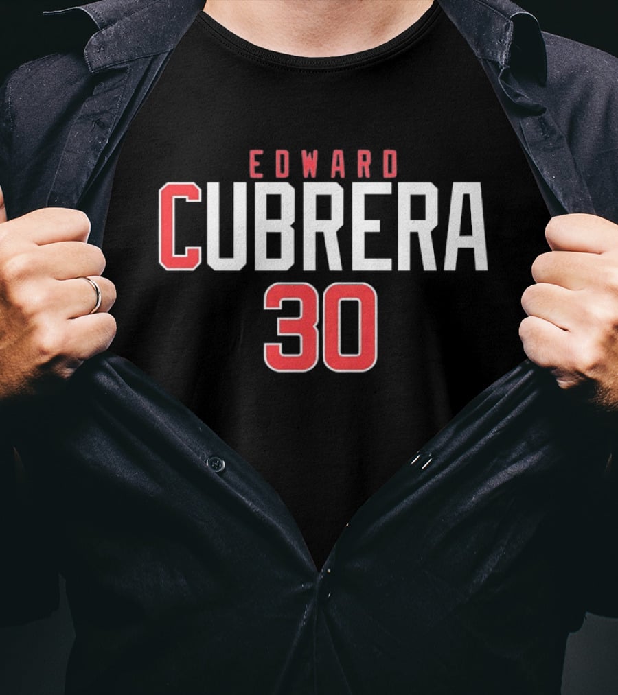 Edward Cubrera 30 Chicago Cubs T-Shirt