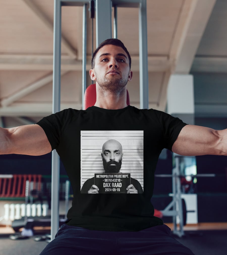 Metropolitan Police Dept Dax Raad 9876543210 Shot 2024 05 15 T-Shirt