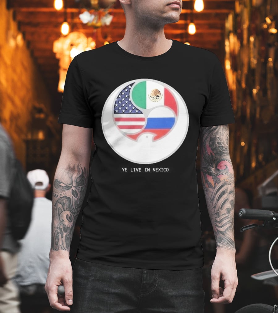 Kanye West Ye Sofi Stadium Live USA Mexico Russia 2026 T-Shirt