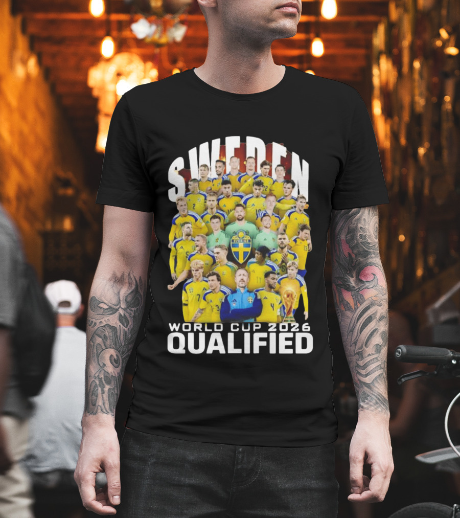 Sweden World Cup 2026 Qualified T-Shirt