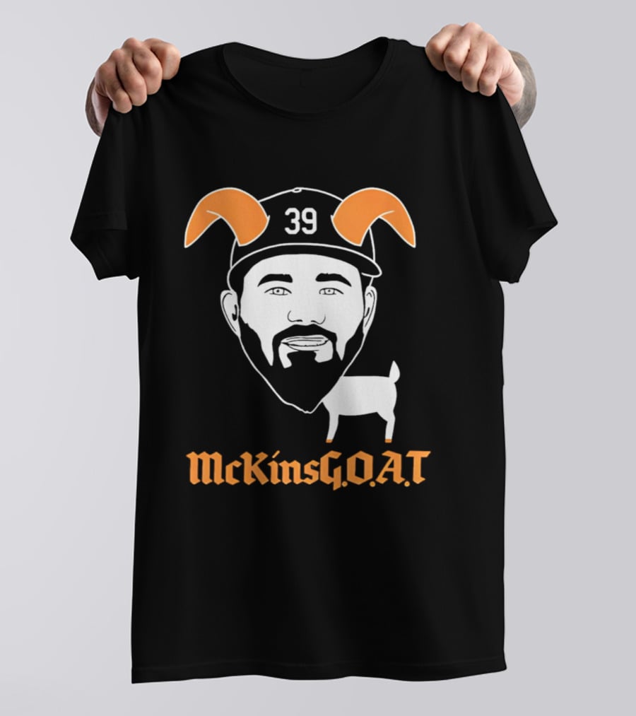 MacKenzie Gore 39 McKinsGOAT Texas Rangers Baseball Fan T-Shirt