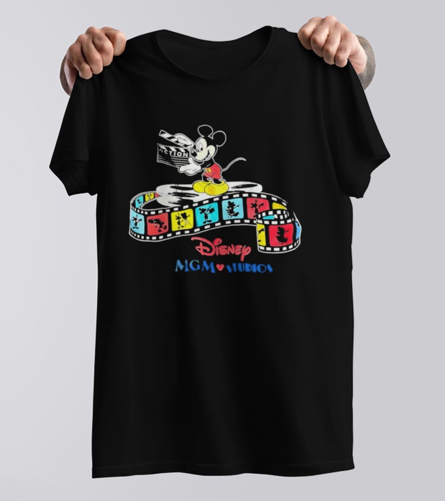 Disney MGM Studios Mickey Mouse Movie Magic Film Strip T-Shirt