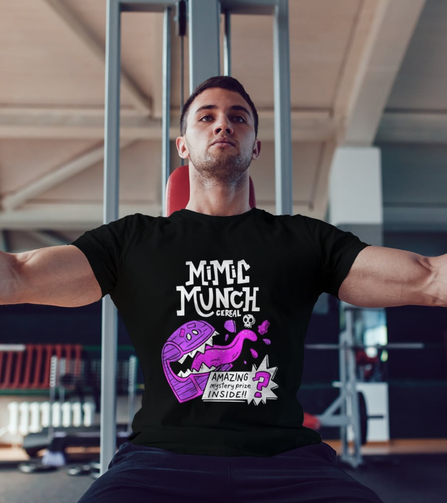Mimic Munch Cereal Amazing Mystery Prize Inside Dungeons And Dragons T-Shirt