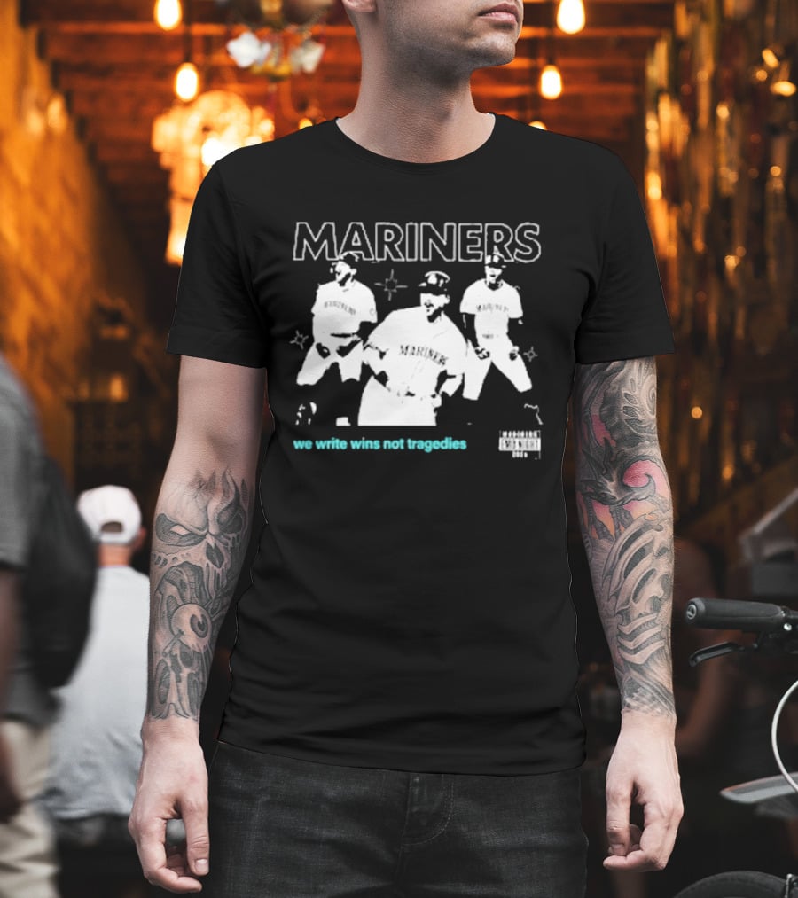Mariners Emo Night Giveaway Seattle Team T-Shirt