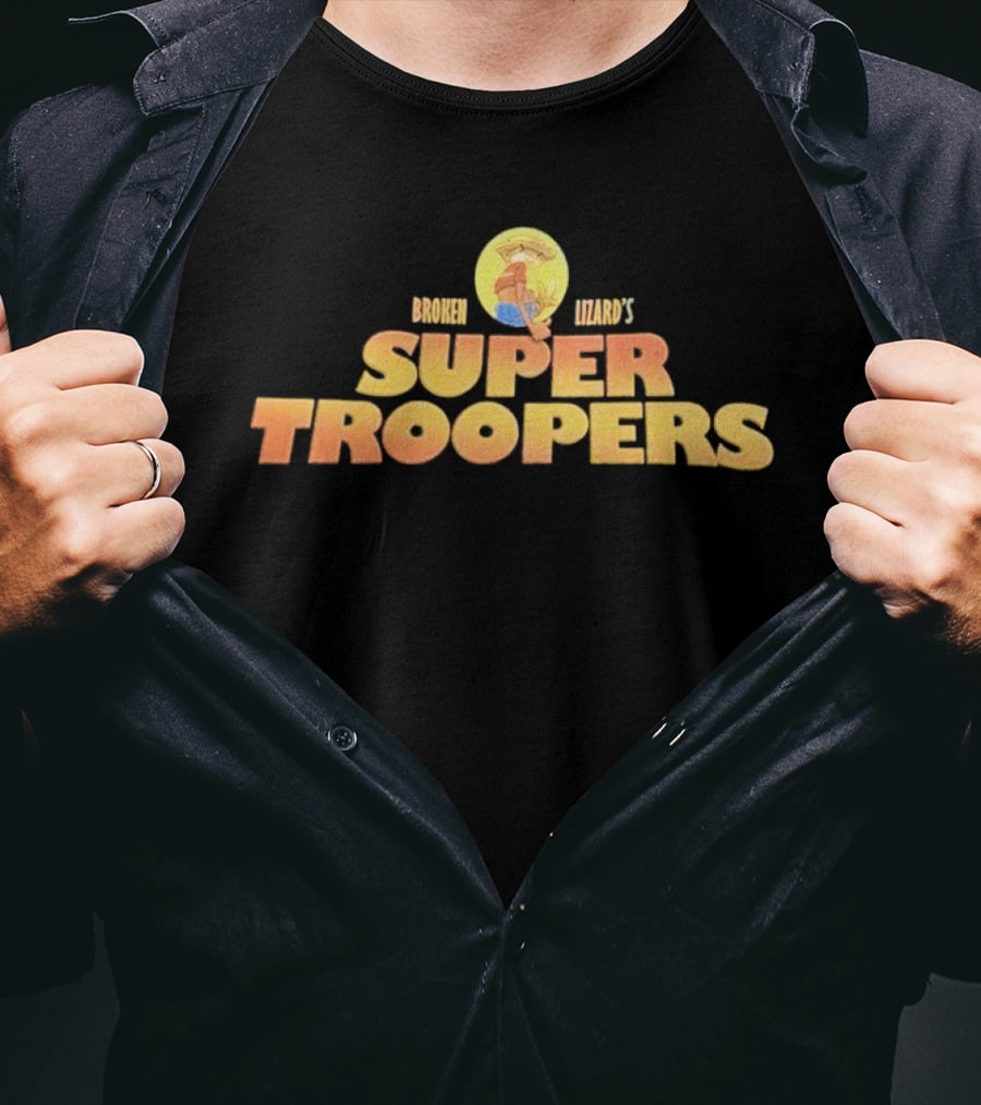 Broken Lizard's Super Troopers Comedy Film T-Shirt