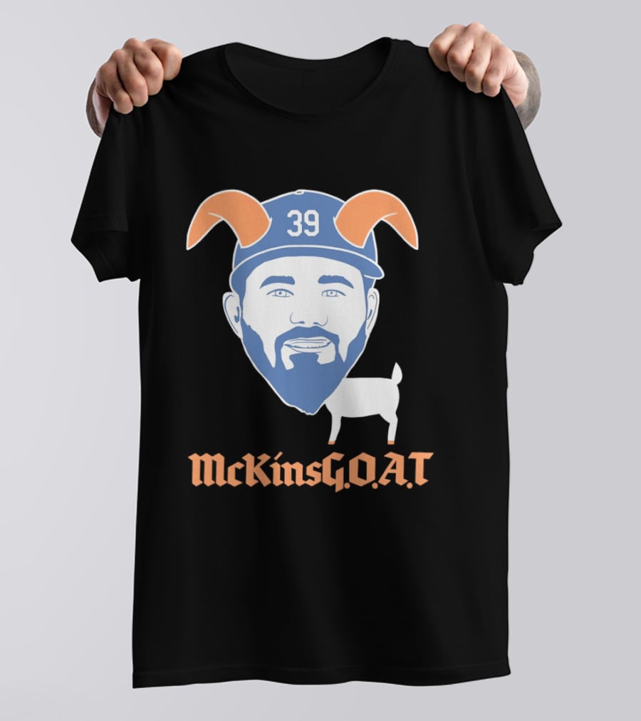 Zach McKinstry McKinsGOAT 39 Detroit Tigers T-Shirt