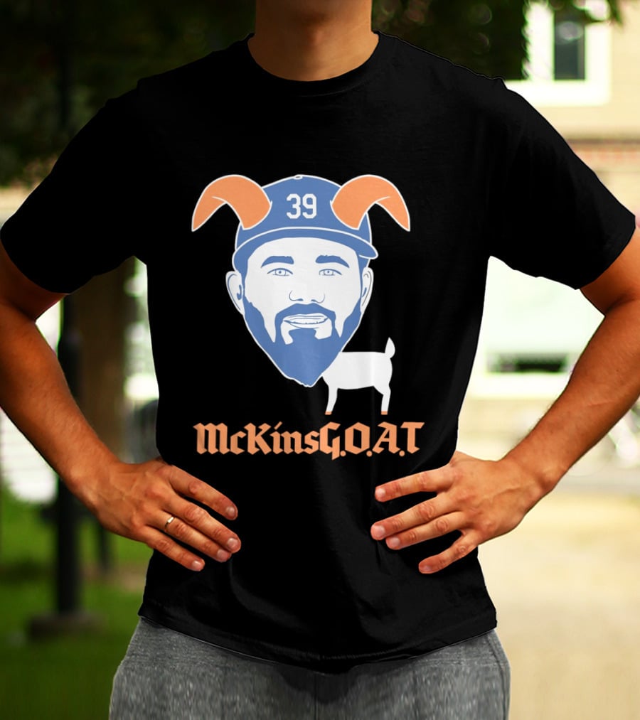 Zach McKinstry McKinsGOAT 39 Detroit Tigers T-Shirt