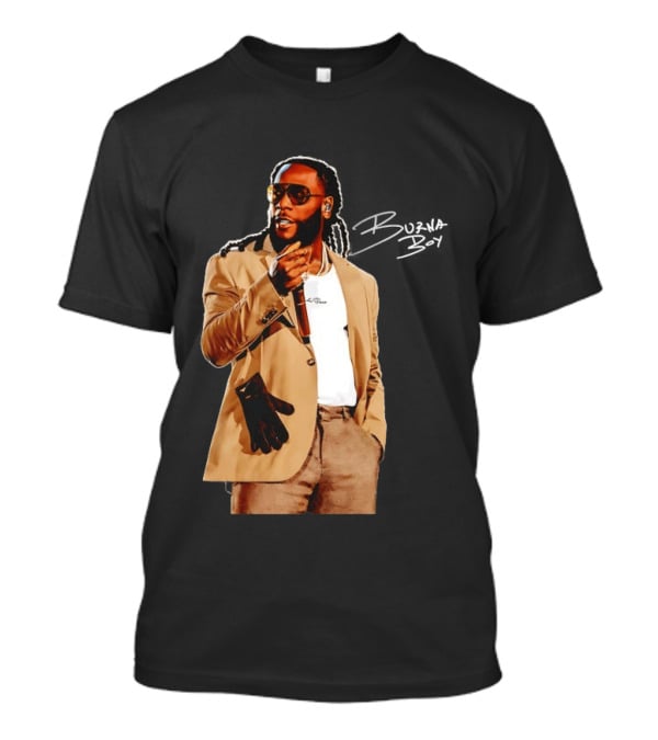 Burna Boy Rooted African Heritage Fashion T-Shirt