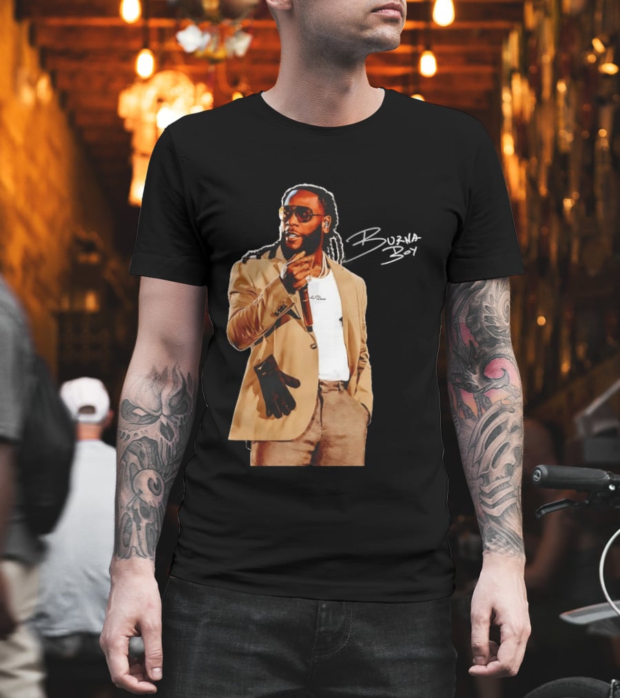 Burna Boy Rooted African Heritage Fashion T-Shirt