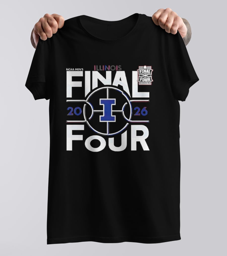 Illinois Illini 2026 Final Four March Madness Men's Basketball T-Shirt