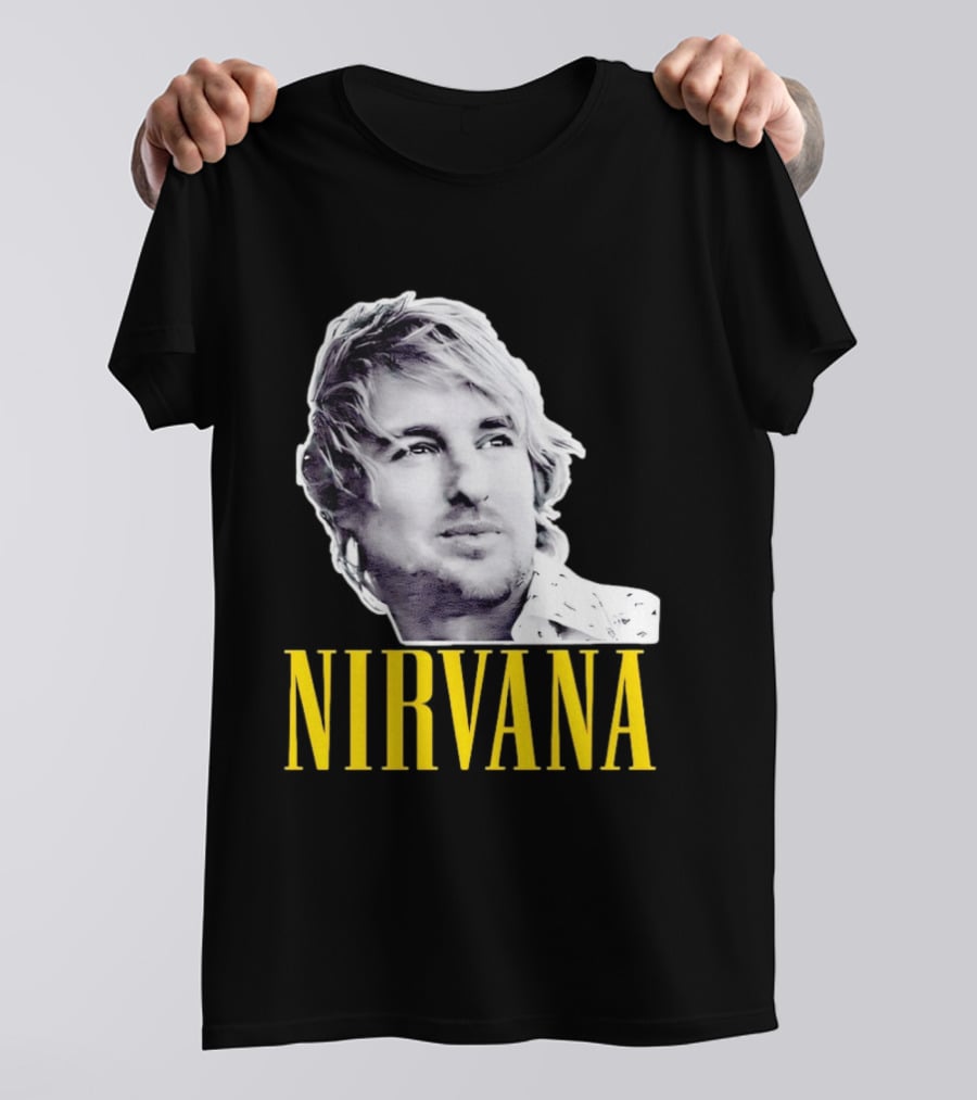 Nirvana Owen Wilson Mashup T-Shirt