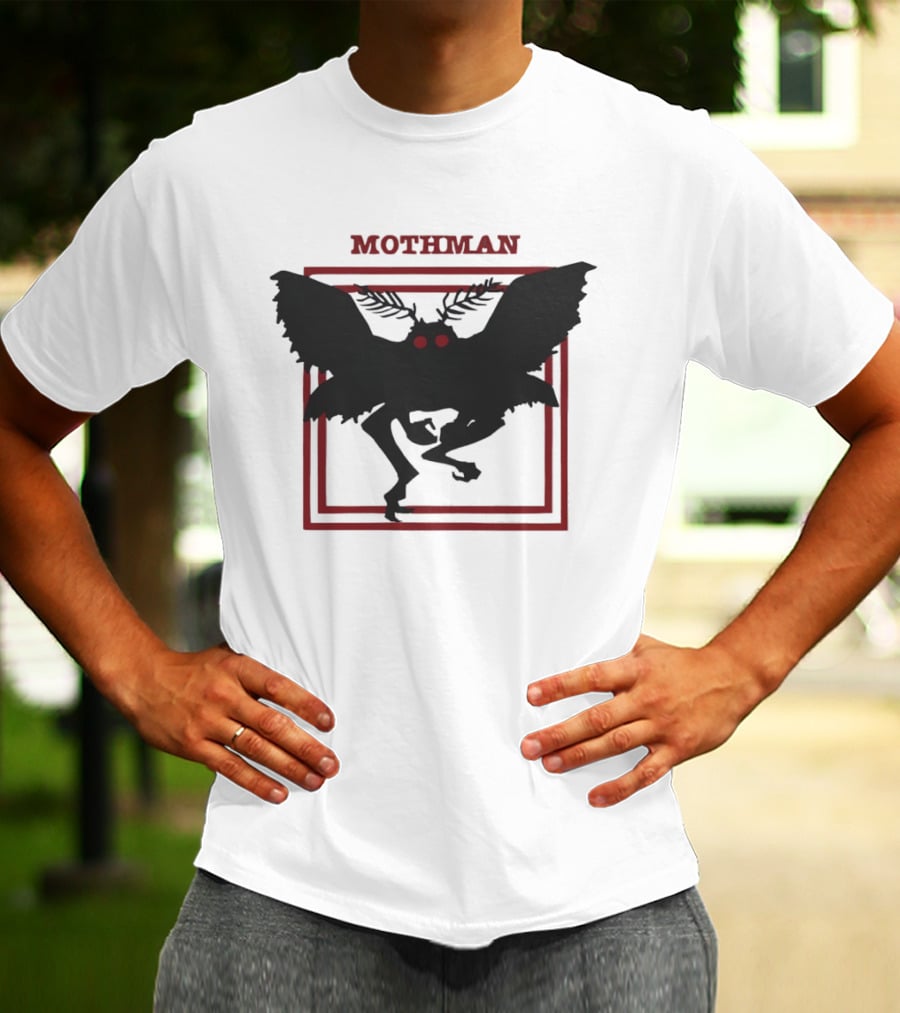 Mothman Point Pleasant West Virginia Since 1966 Mythical Creature Legend T-Shirt