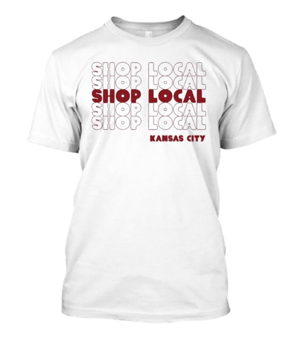 Shop Local Kansas City Bold Ash T-Shirt