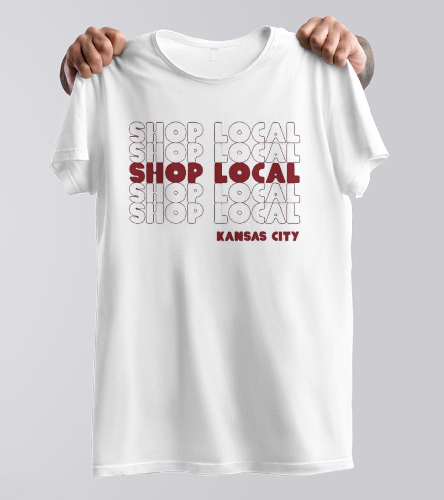 Shop Local Kansas City Bold Ash T-Shirt