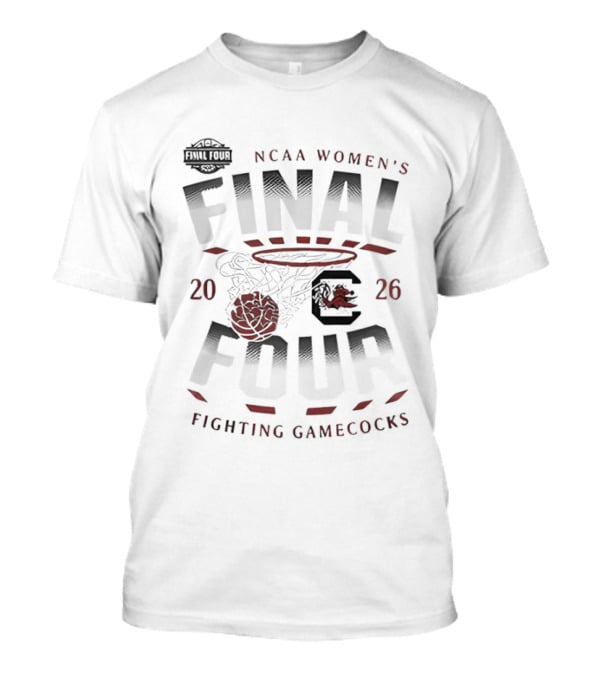 NCAA Women's Basketball 2026 Final Four South Carolina Gamecocks Fighting Gamecokes T-Shirt